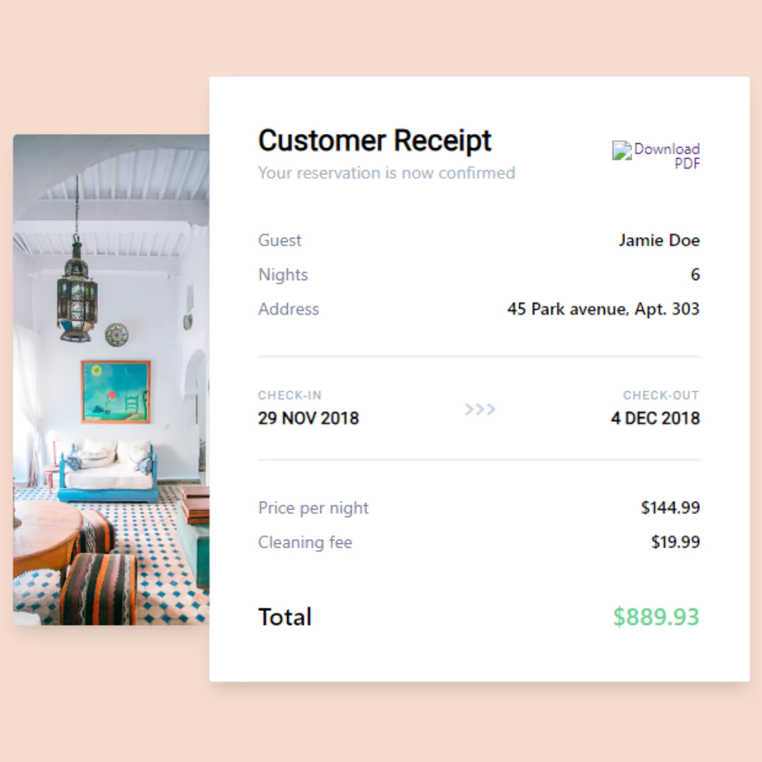 Create Responsive Customer Receipt with HTML Email Template (Source Code)